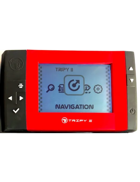 Rood voorpaneel voor GPS Tripy II