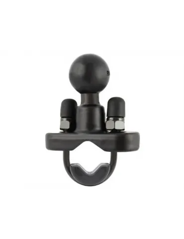 Boule RAM côté moto - collier en U pour guidon normal 2