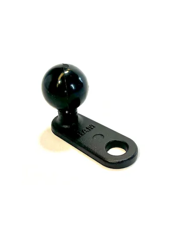 Boule RAM côté moto - patte plate avec trou pour M8 pour Tripy II