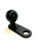 Boule RAM côté moto - patte plate avec trou pour M8 pour Tripy II