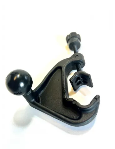 RAM clamp for fast yoke mounting