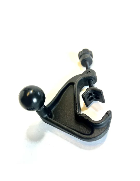 RAM clamp for fast yoke mounting