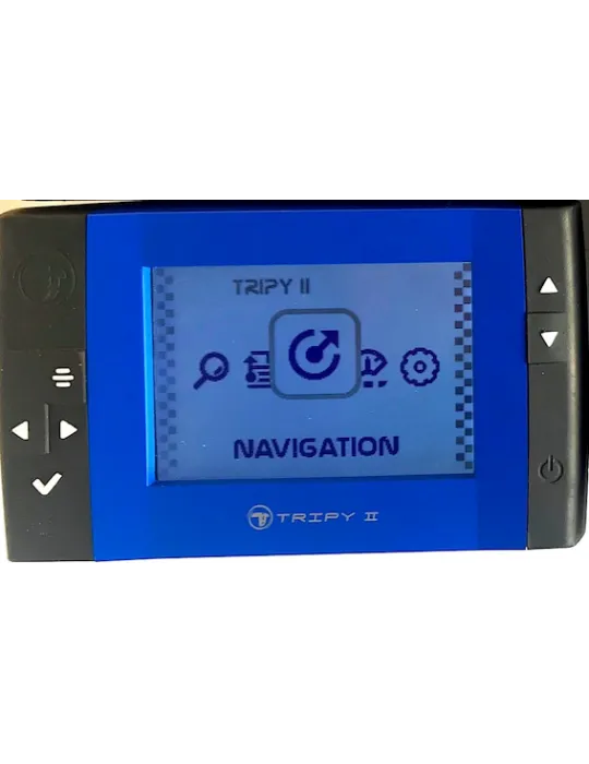 Blue front panel for GPS Tripy II