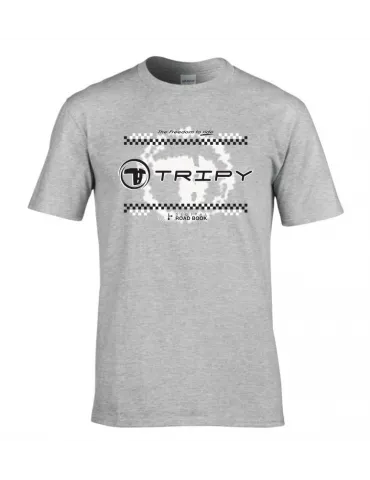 T-shirt Tripy grijs man (M-L-XL-XXL)