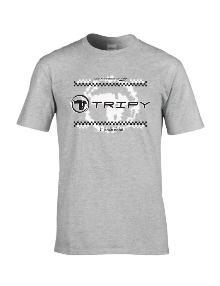 T-shirt Tripy gris chiné homme (M-L-XL-XXL)