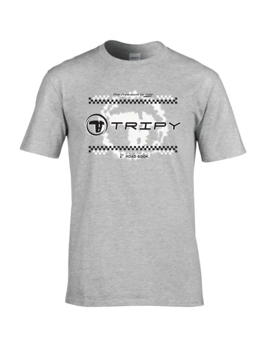 T-shirt Tripy gris chiné homme (M-L-XL-XXL)
